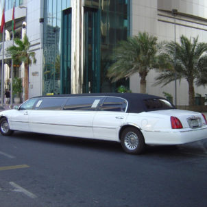 limo ride for Bucharest Bachelor Party Crews